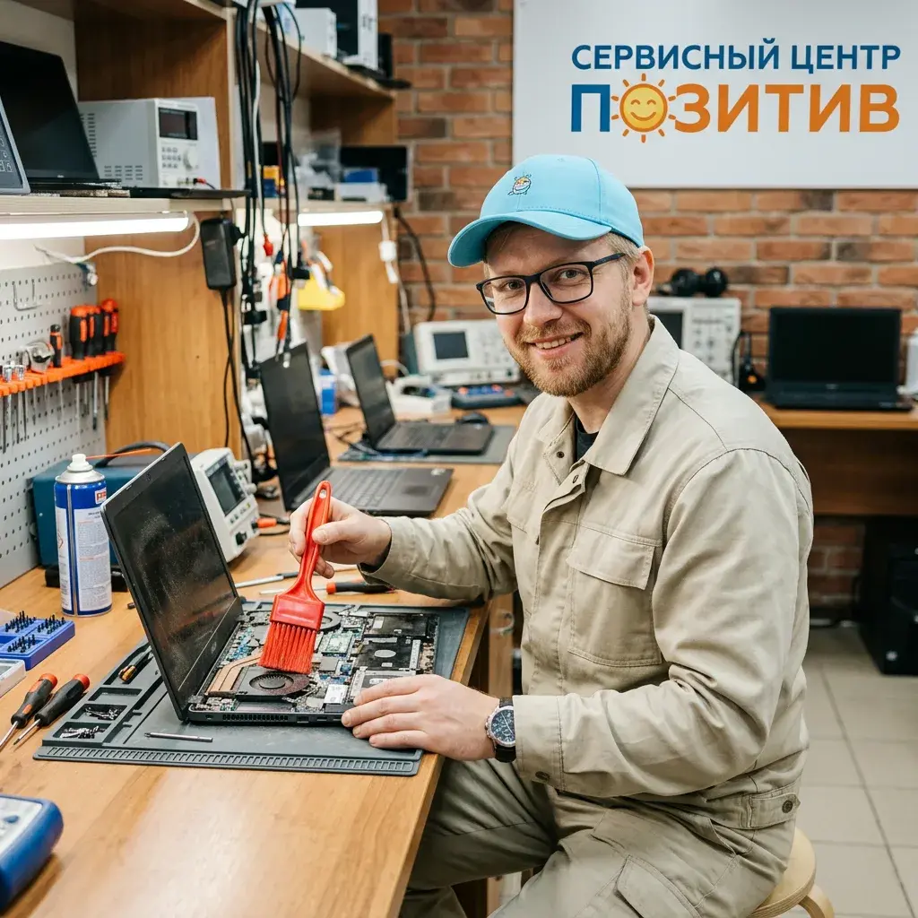 Чистка ноутбука от пыли в Ишимбае | Замена термопасты