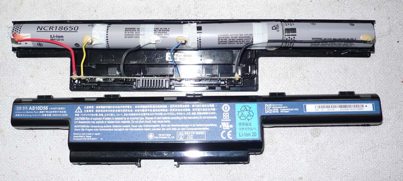 Восстановление и замена аккумуляторов (АКБ) ноутбука в Ишимбае