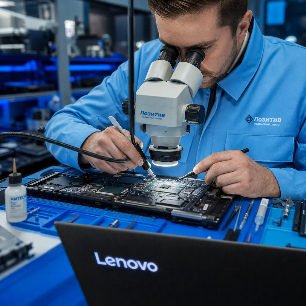 Замена видеокарты ноутбука Lenovo в Ишимбае
