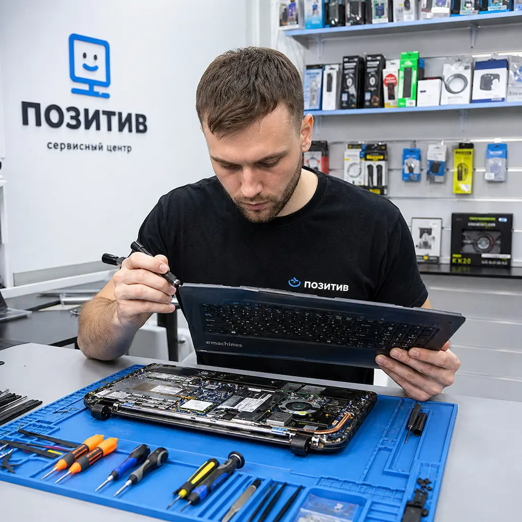 заменить клавиатуру на ноутбуке Emachines в Ишимбае