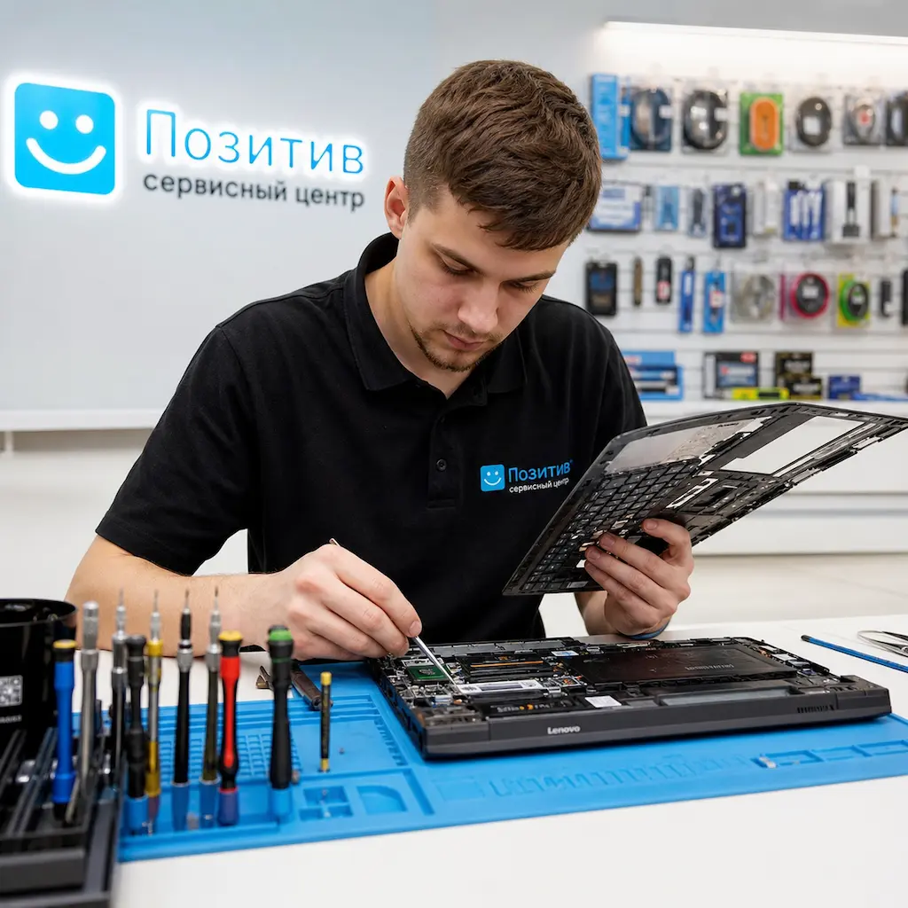 заменить клавиатуру на ноутбуке Lenovo в Ишимбае
