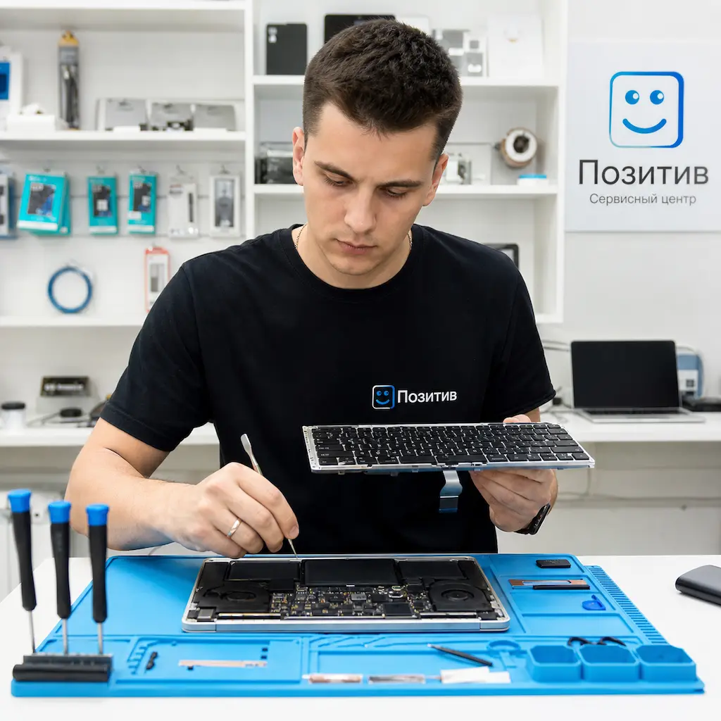 заменить клавиатуру на Apple Macbook в Ишимбае