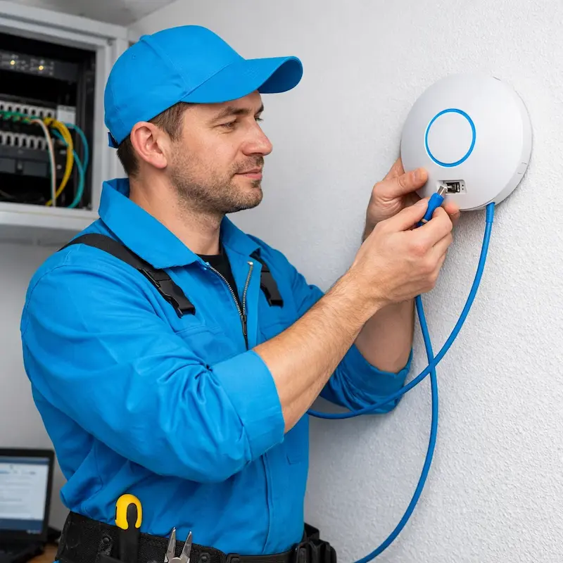 Подключение точки доступа в Ишимбае