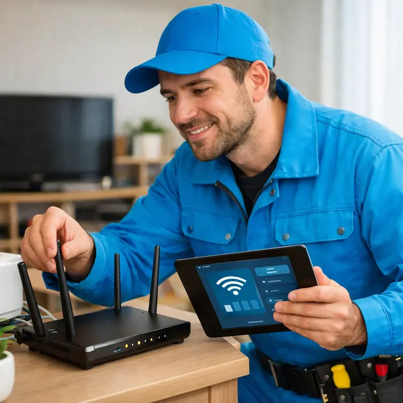 Настройка Wi-Fi для квартиры, дома и офиса в Ишимбае