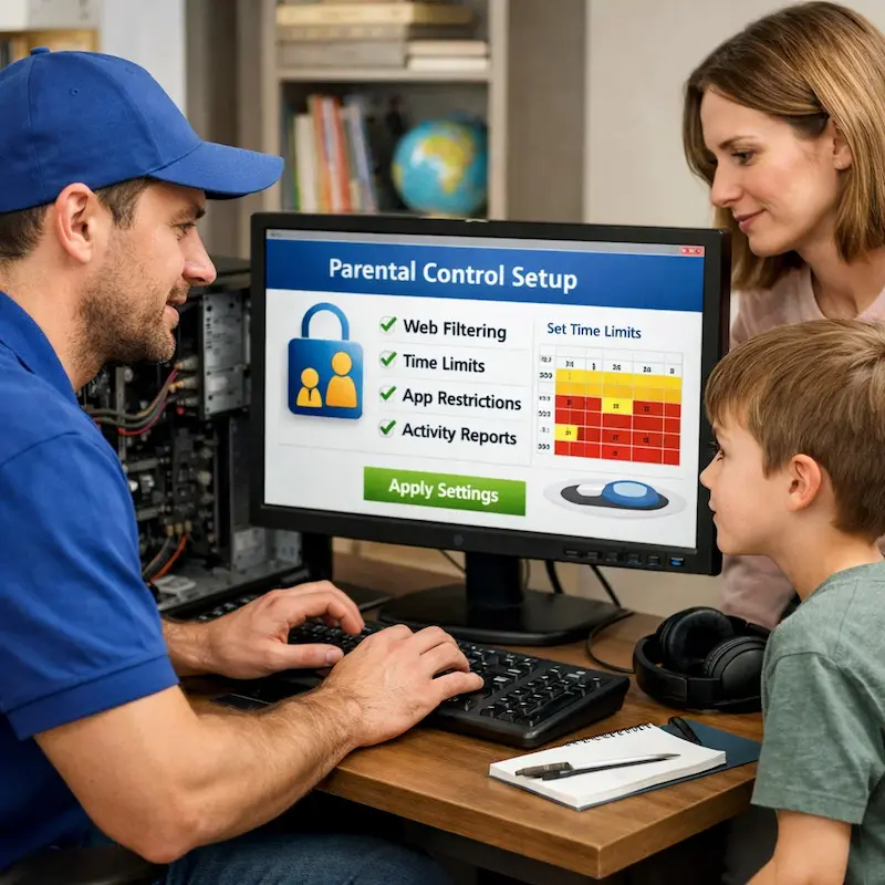 установка родительского контроля в Ишимбае