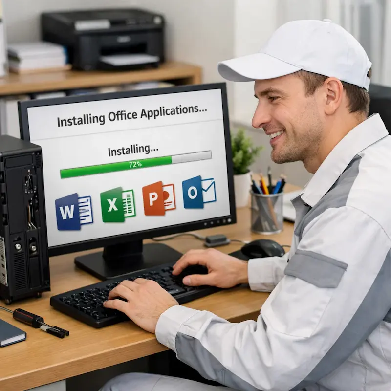 Установка и настройка программ на компьютере в Ишимбае