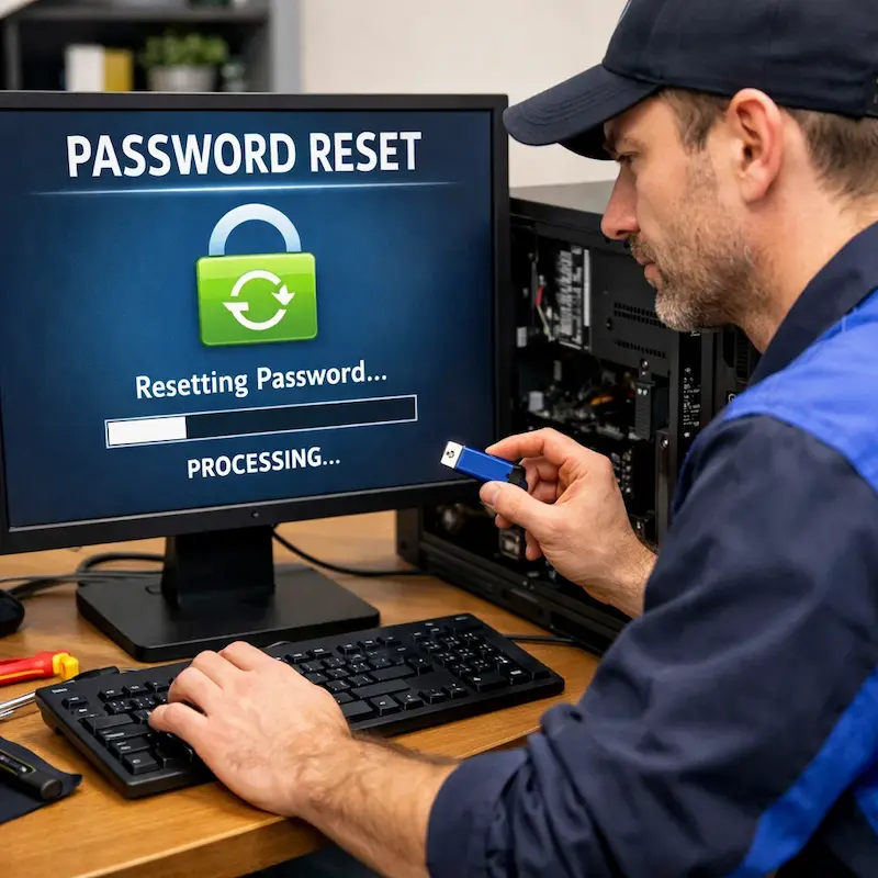 Удаление пароля на компьютере в Ишимбае