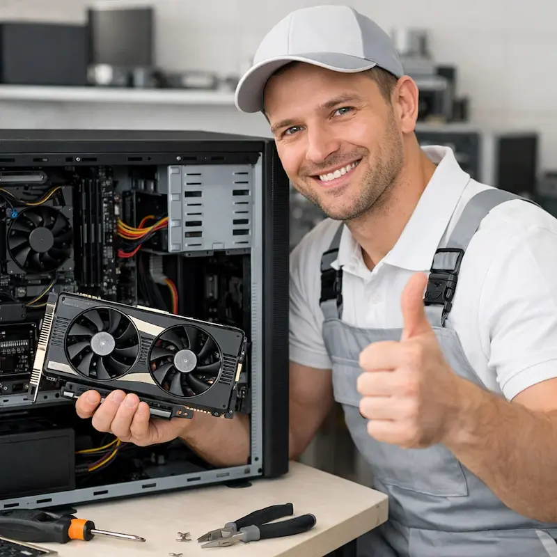 Замена видеокарты ПК в Ишимбае