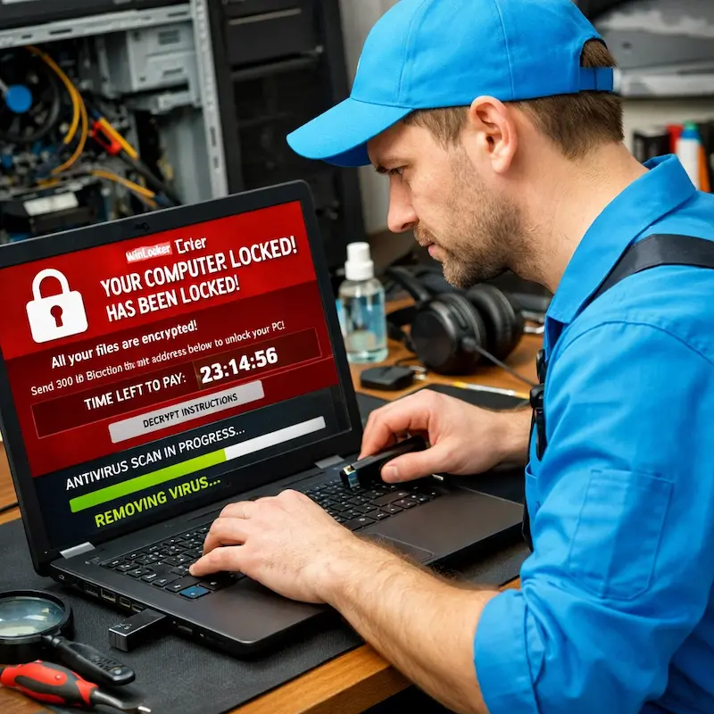 Удалить винлокер в Ишимбае